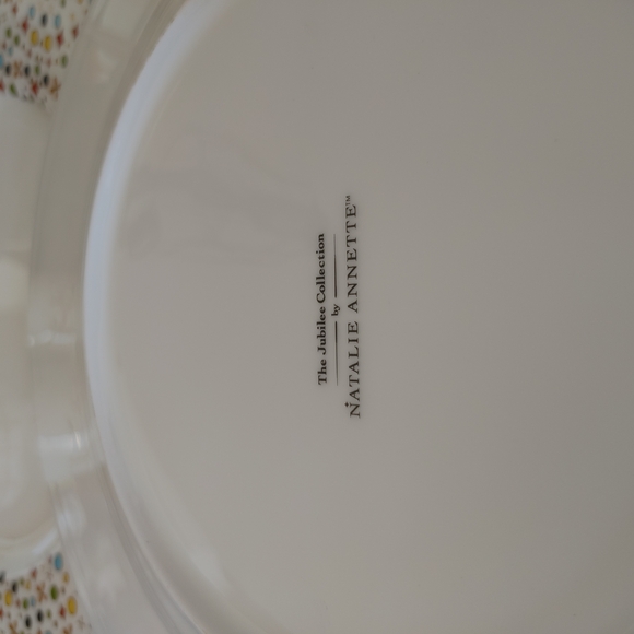 Colorful Patterned Dinnerware Set - Picture 2 of 7